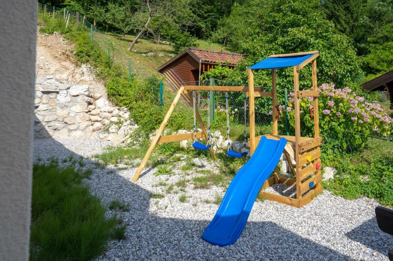 Nature View House With Sauna Tolmin Exterior foto